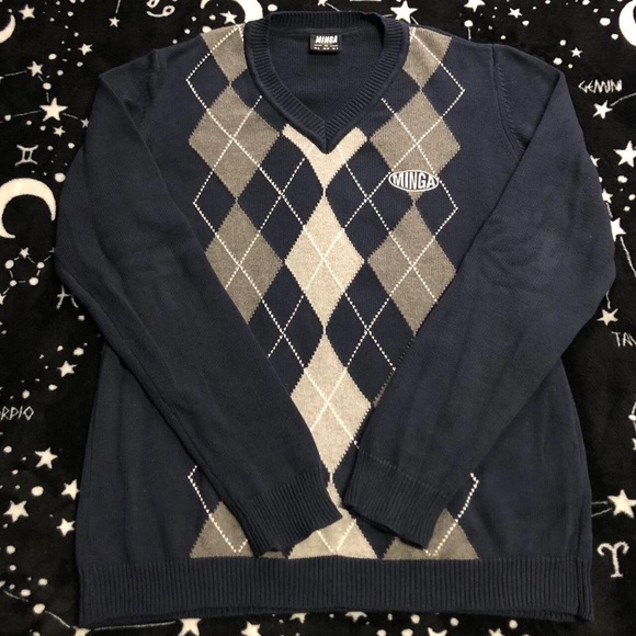 Minga London Argyle Jumper - Picture 4 of 6